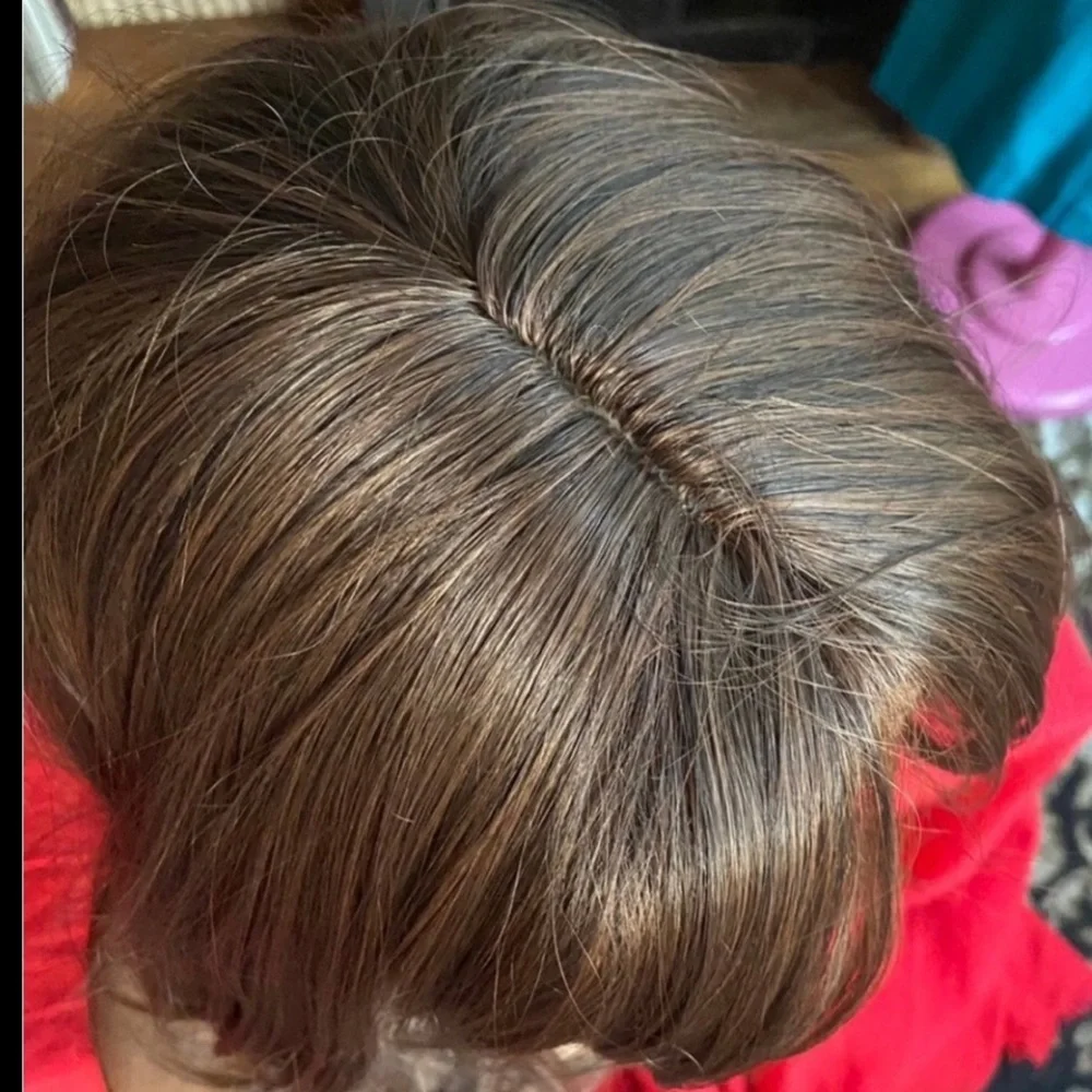 Chocolate brunette ultra real brown wig